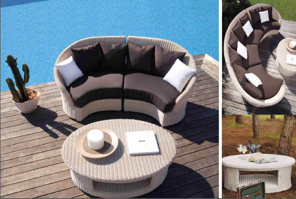 Outdoor Rattan Wicker Sofa sets 12