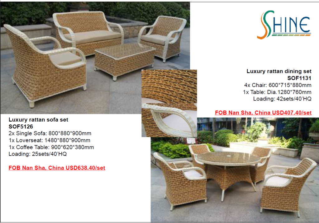 outdoor rattan dining furniture 10