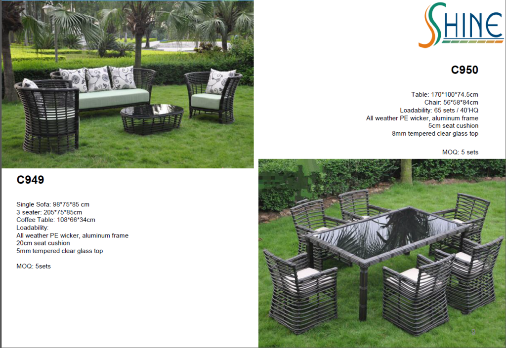 outdoor rattan dining furniture 22