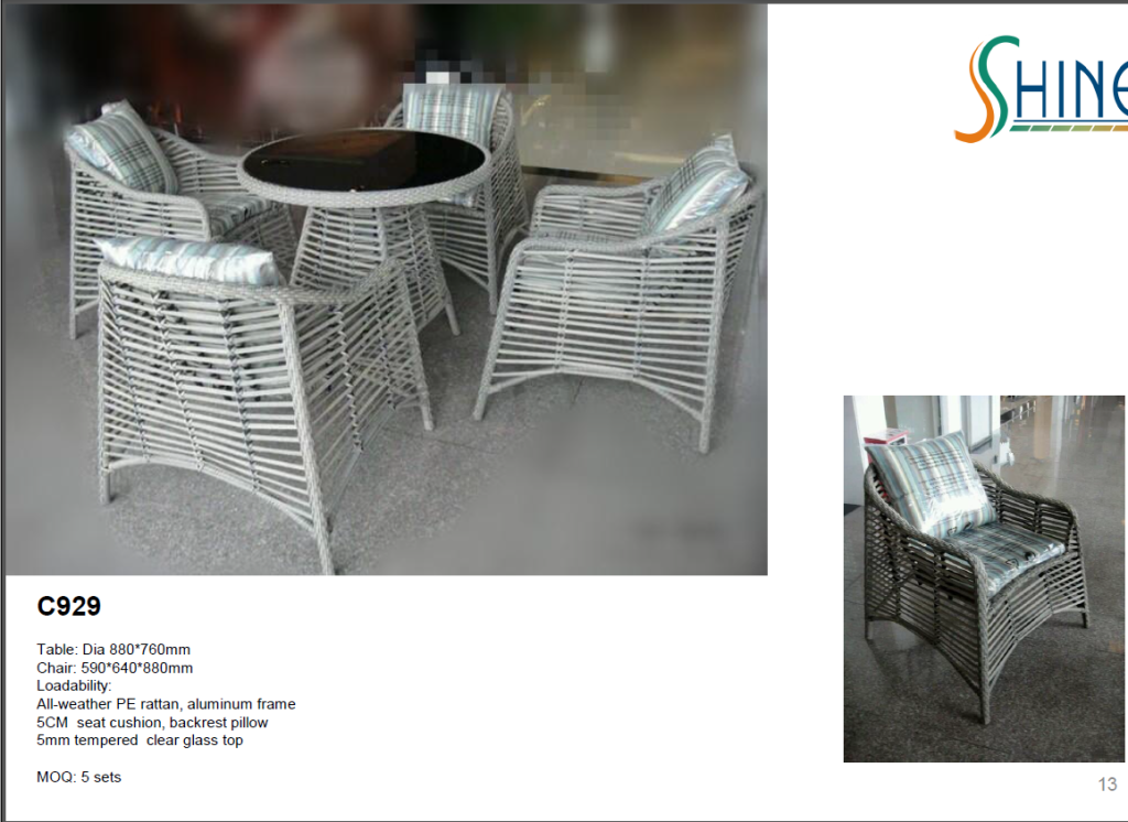 outdoor rattan dining furniture 23