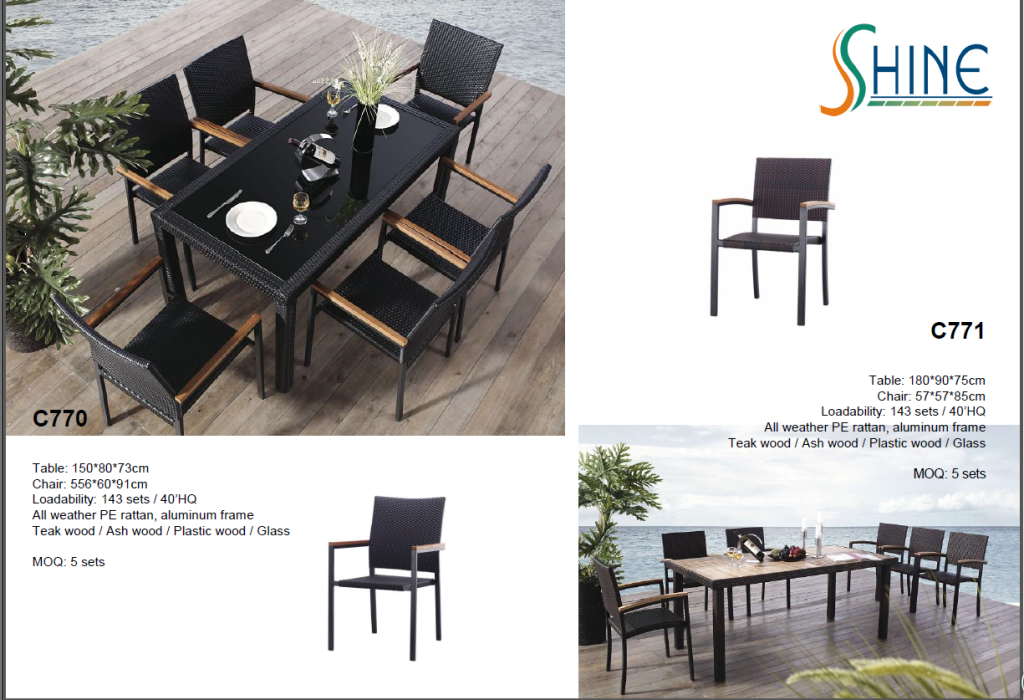 outdoor rattan dining furniture 34