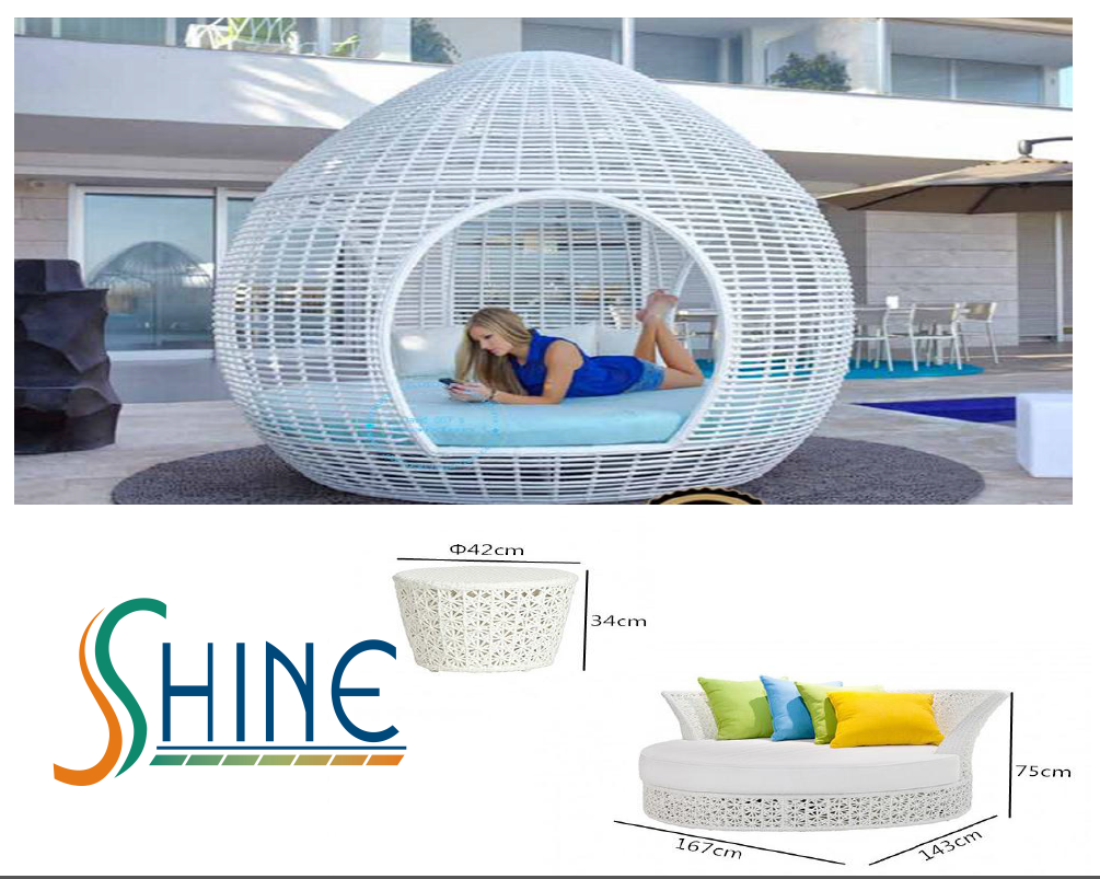 outdoor sun daybed 20