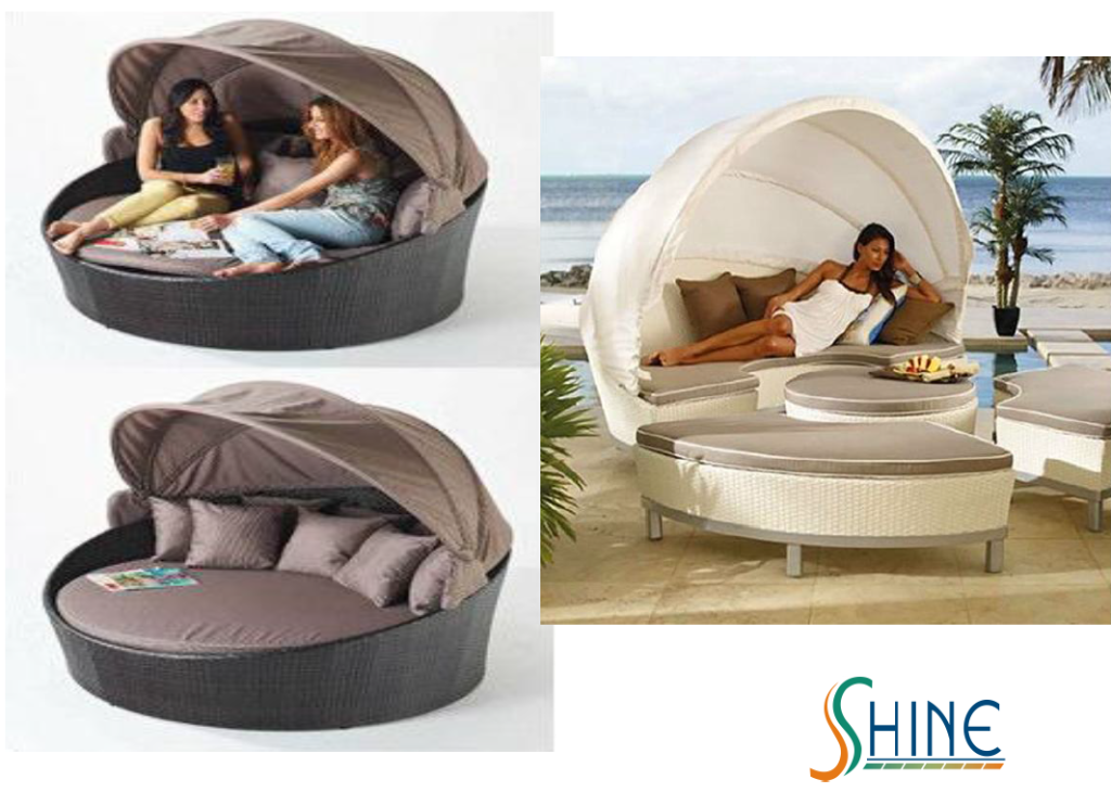 outdoor sun daybed 25