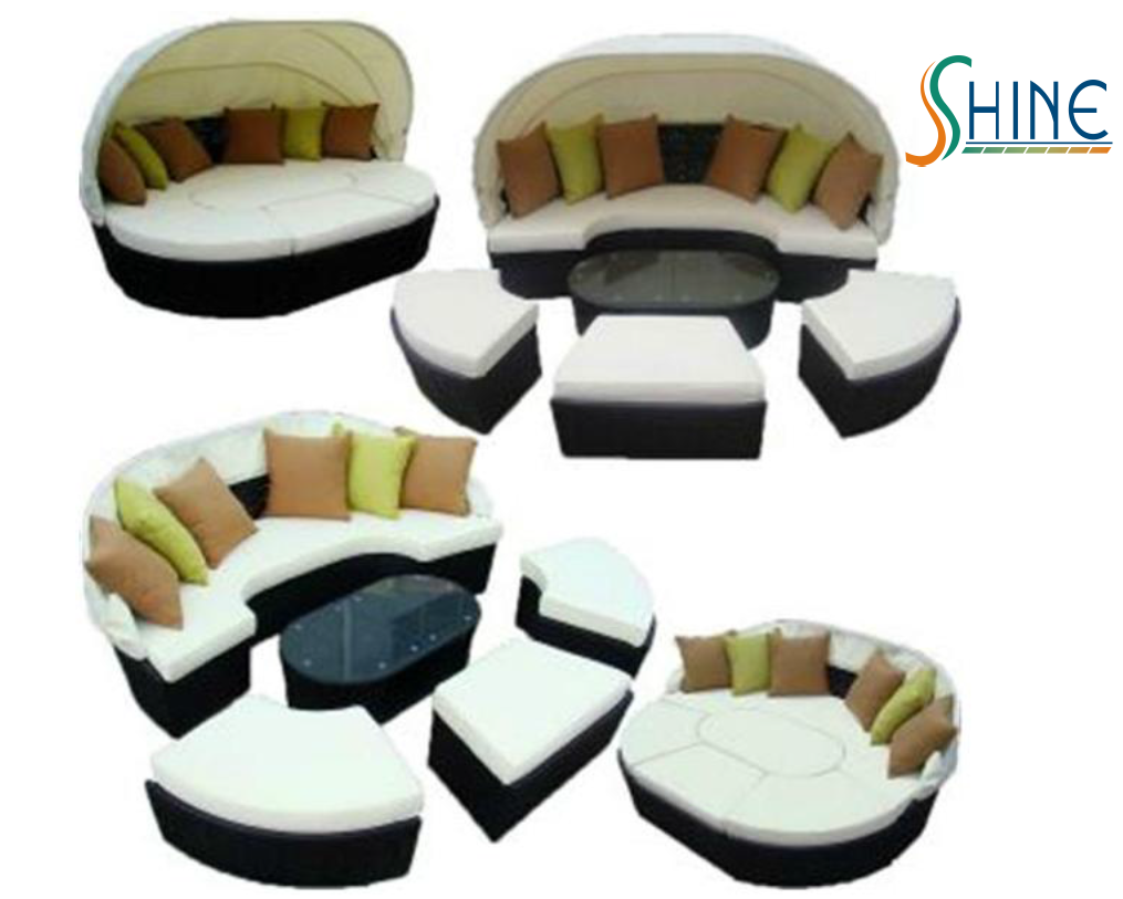 outdoor sun daybed 27
