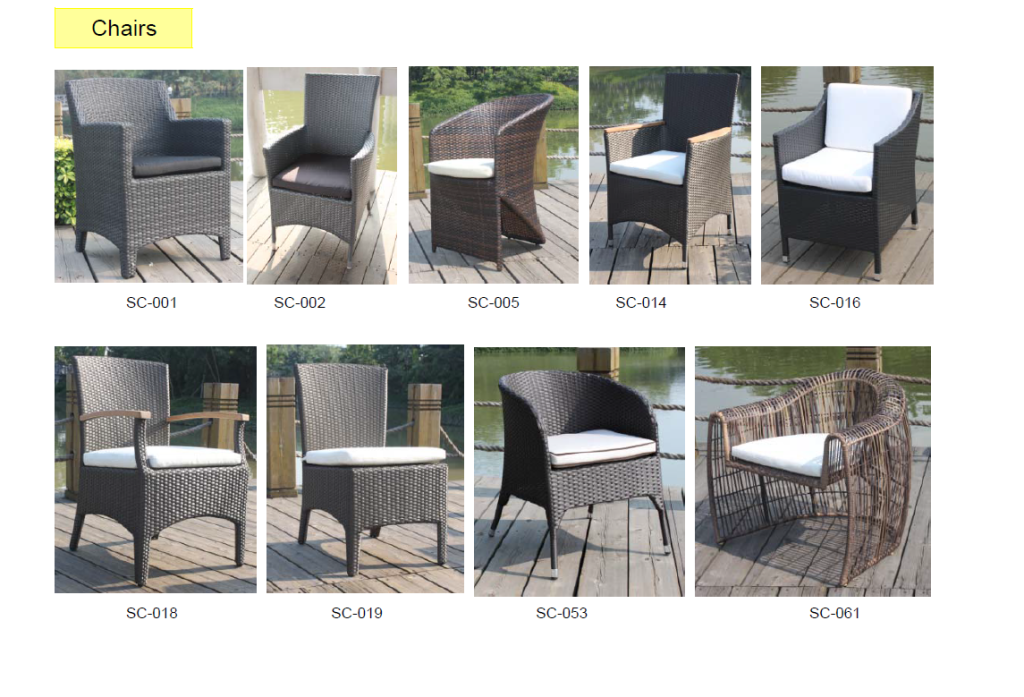 rattan chair for hotel and restaurant 01