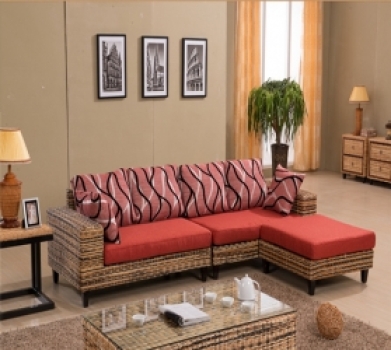 Rattan + Seagrass Sofa series 01