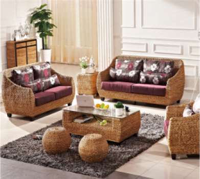 Rattan + Seagrass Sofa series 21