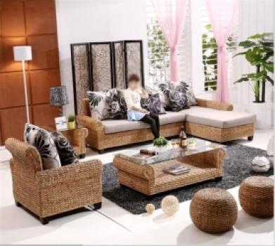 Rattan + Seagrass Sofa series 27