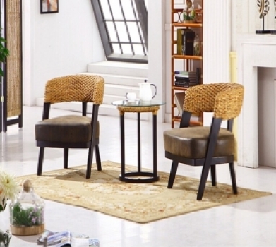 Rattan + Seagrass Arm Chair 01