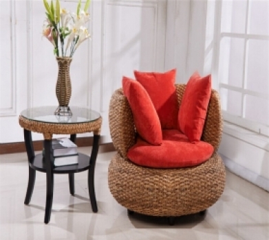 Rattan + Seagrass Arm Chair 03