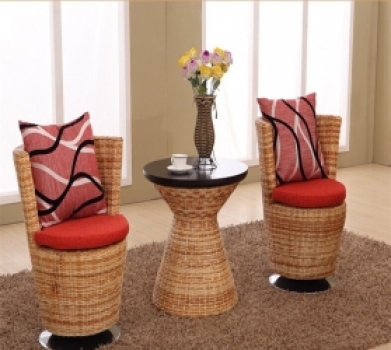 Rattan + Seagrass Arm Chair 08