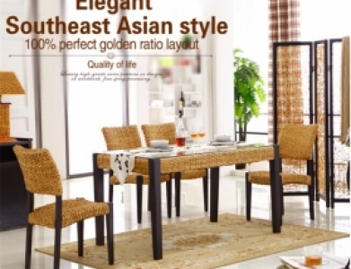 Rattan + Seagrass Dining Sets 05