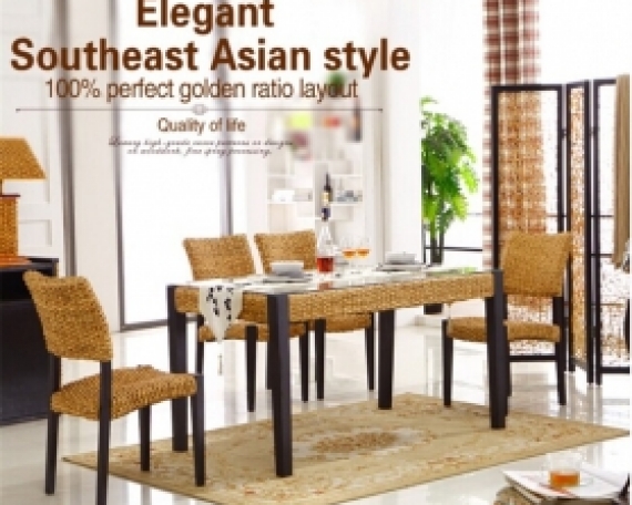 Rattan + Seagrass Dining Sets 05