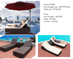 Outdoor Sun Lounge