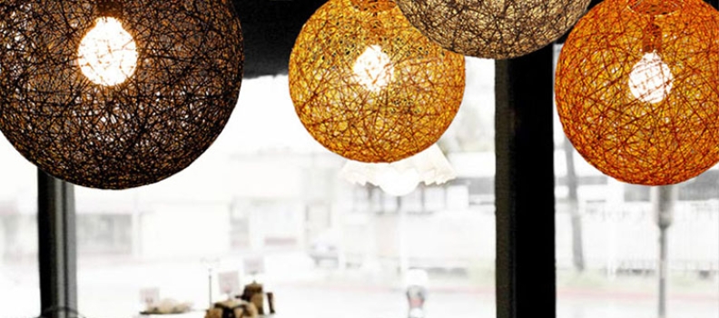 Rattan craft and arts for hotel decoration