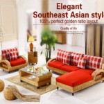 rattan seagrass wicker furniture sofa sets