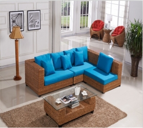 Rattan + Seagrass Sofa series 12