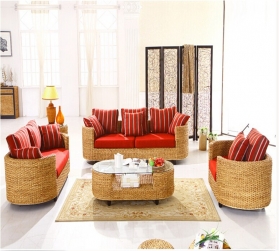 Rattan + Seagrass Sofa series 13