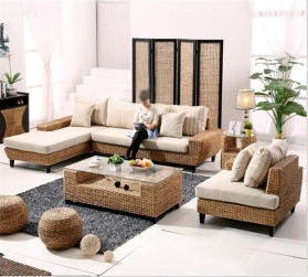 Rattan + Seagrass Sofa series 22