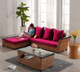 Rattan + Seagrass Sofa series 26