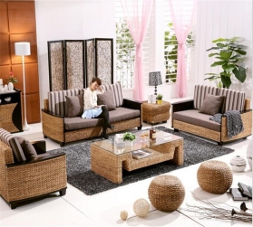 Rattan + Seagrass Sofa series 28