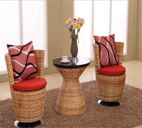 Rattan + Seagrass Arm Chair 08