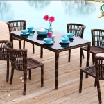 outdoor rattan dining furniture 19